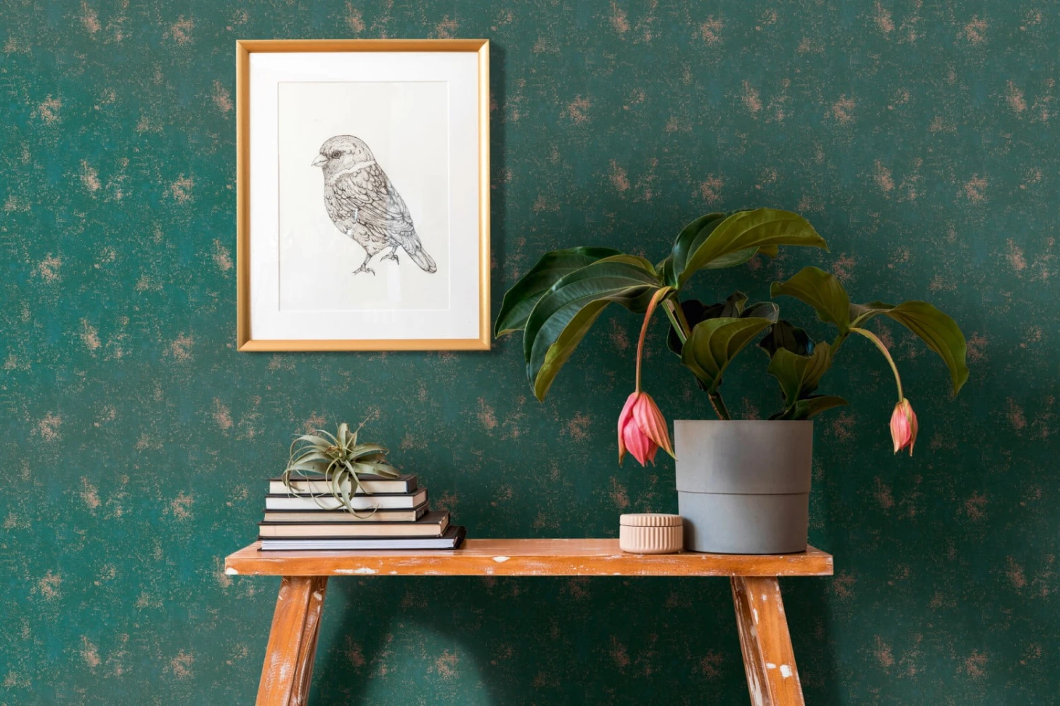 Vliestapete Einfarbig Grün Kupfer A.S. Creation 38832-1 6 Vliestapete Einfarbig Grün Kupfer A.S. Creation 38832-1 – Bild 4