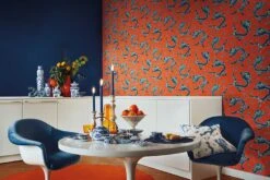 BARBARA Home Tapete China Drachen Orange Blau 527957 10 BARBARA Home Tapete China Drachen Orange Blau 527957 -Tapetenqualität Barbara Schoeneberger Tapete China Drachen orang 6
