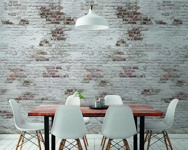 Digitaldruck Vlies-Fototapete Backstein Wand Weiss | EP6101 3 Digitaldruck Vlies-Fototapete Backstein Wand Weiss | EP6101