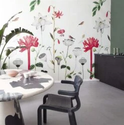 Fototapete Natur Vogel Beige Rot Onszelf 532029