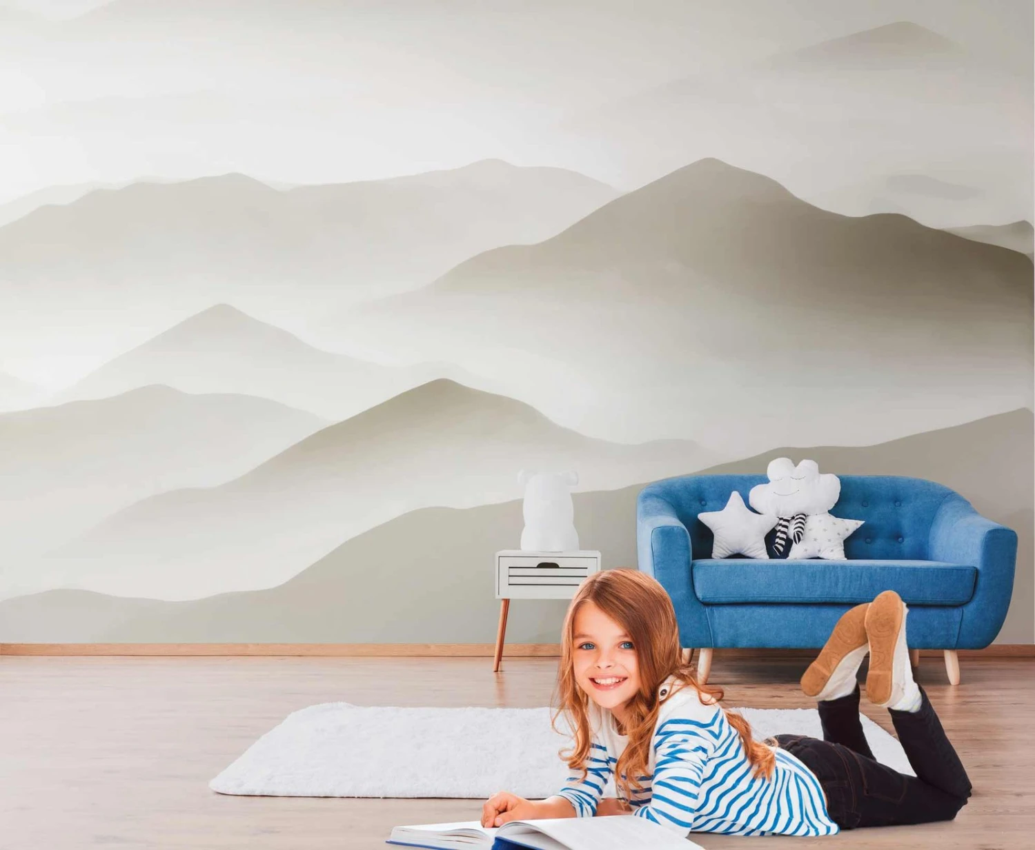 A.S. Creation Fototapeten Berge Panorama Grau Vlies 38308-1 3 A.S. Creation Fototapeten Berge Panorama Grau Vlies 38308-1