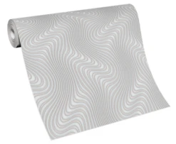 Guido Maria Kretschmer Tapete 3D Wellen Grau 10146-43 -Tapetenqualität Guido Maria Kretschmer Tapete 3D Wellen grau 10146 43 63207078