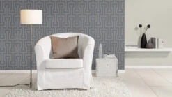 Rasch Vlies Tapete Glitter Greige Silber Glitzer 523188 -Tapetenqualität Rasch Vlies Tapete Glitter Greige Silber Glitzer 2