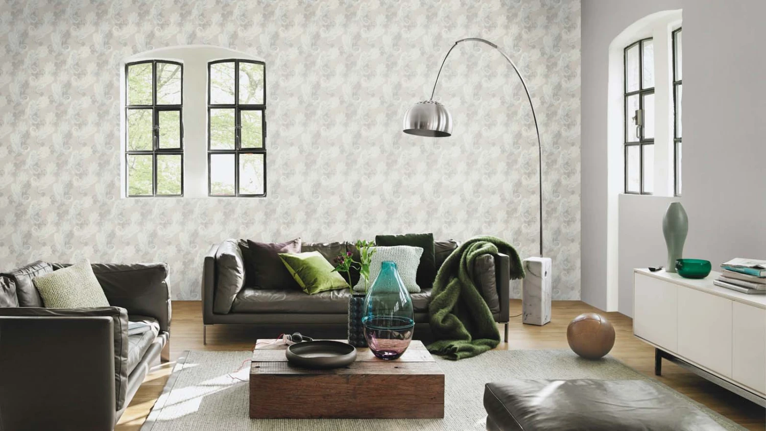 Vliestapete Rasch 746068 Einfarbig Struktur Grau 6 Vliestapete Rasch 746068 Einfarbig Struktur Grau – Bild 4