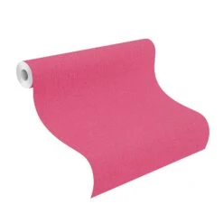 Tapete Barbara Home Collection Einfarbig Meliert Pink -Tapetenqualität Tapete Barbara Home Collection Einfarbig Meliert Pink 63212121 1