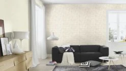 Tapete Barbara Home Collection Putzoptik Hellgrau -Tapetenqualität Tapete Barbara Home Collection Putzoptik Hellgrau 63212130 1