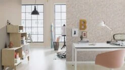 Tapete Barbara Home Collection Ranken Hellgrau-Gold -Tapetenqualität Tapete Barbara Home Collection Ranken Hellgrau Gold 63212151 2