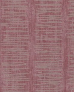 Tapete Vlies Gestreift Glanz Rot Silber Gold Marburg 58047