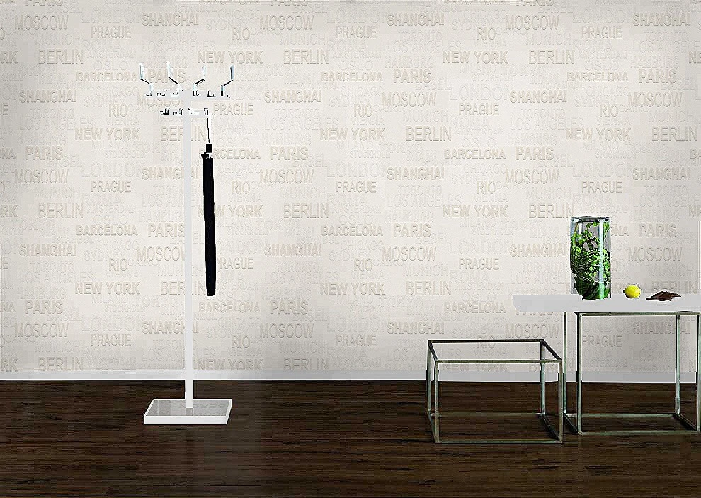 Vlies Tapete Überstreichbar Länder Schrift Rasch 341409 5 Vlies Tapete Überstreichbar Länder Schrift Rasch 341409 – Bild 3