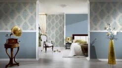 Tapete Vlies Struktur Meliert Blaugrau Livingwalls 30688-7 7 Tapete Vlies Struktur Meliert Blaugrau Livingwalls 30688-7 -Tapetenqualität Tapete Uni Struktur AS Creation blau 30688 7 169 1