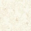 Versace Home Tapete Korallen Muscheln Beige Creme 34496-1 -Tapetenqualität Tapete Versace Home Korallen Meer beige creme 3449