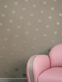 Versace Home Tapete Medusa Kopf Silber-grau Glanz 34862-3 -Tapetenqualität Tapete Versace Home Medusa silbergrau Metallic 3 1