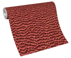 Tapete Vlies 10129-06 Federn 3D Rot