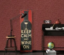 Tapete Vlies 10129-06 Federn 3D Rot -Tapetenqualität Tapete Vlies 10129 06 Federn 3D rot 63205519 3