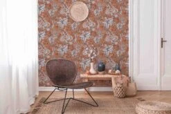 A.S. Creation Tapete Vlies 37520-4 Dschungel Orange Weiß Braun -Tapetenqualität Tapete Vlies 37520 4 Dschungel orange weiss braun 63206018