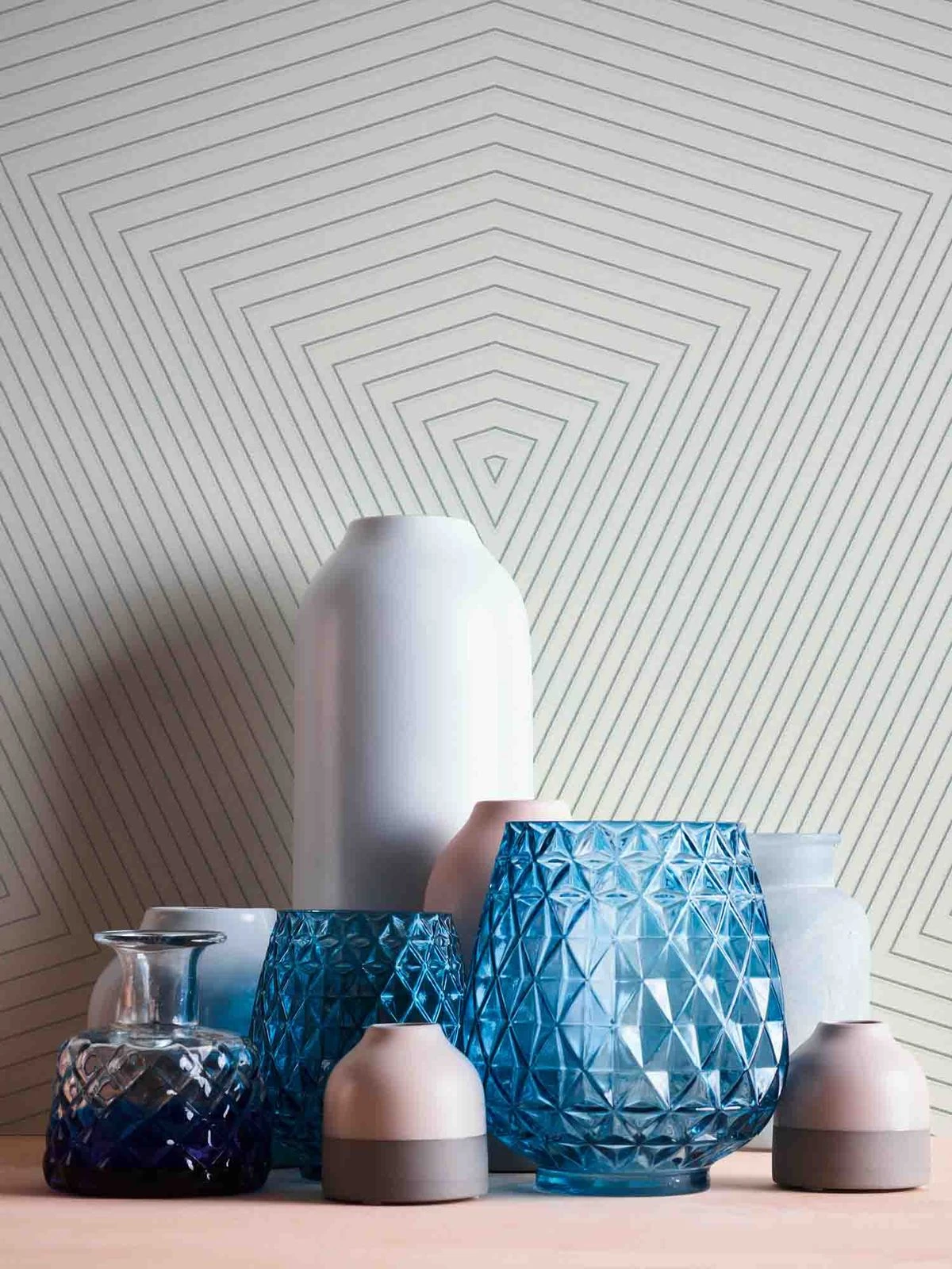 A.S. Creation Tapete Vlies 37522-2 Geometrisch Weiß Silber 6 A.S. Creation Tapete Vlies 37522-2 Geometrisch Weiß Silber – Bild 4