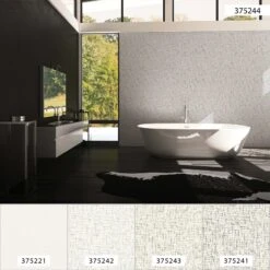 A.S. Creation Tapete Vlies 37524-4 Texturiert Weiß Bunt -Tapetenqualität Tapete Vlies 37524 4 Textur weiss bunt 63206038 2