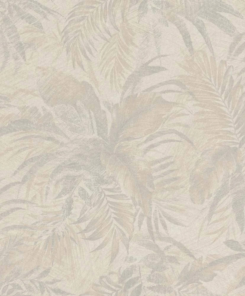 Tapete Vlies Blätter Beige Grau Glitzer Rasch Textil 229164 3 Tapete Vlies Blätter Beige Grau Glitzer Rasch Textil 229164