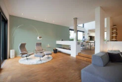 A.S. Creation Tapete Vlies Einfarbig Leinen Grau-grün 38712-9 -Tapetenqualität Tapete Vlies Einfarbig Leinen grau gruen 38712 9 63211243 1