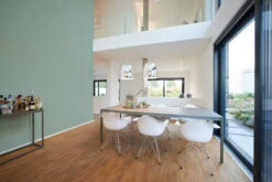 A.S. Creation Tapete Vlies Einfarbig Leinen Grau-grün 38712-9 -Tapetenqualität Tapete Vlies Einfarbig Leinen grau gruen 38712 9 63211243 3