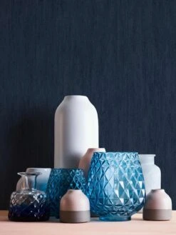 Tapete Vlies Einfarbig Meliert Grau-blau Jette 37337-7 -Tapetenqualität Tapete Vlies Einfarbig meliert grau blau Jette 37337 7 63202229 3