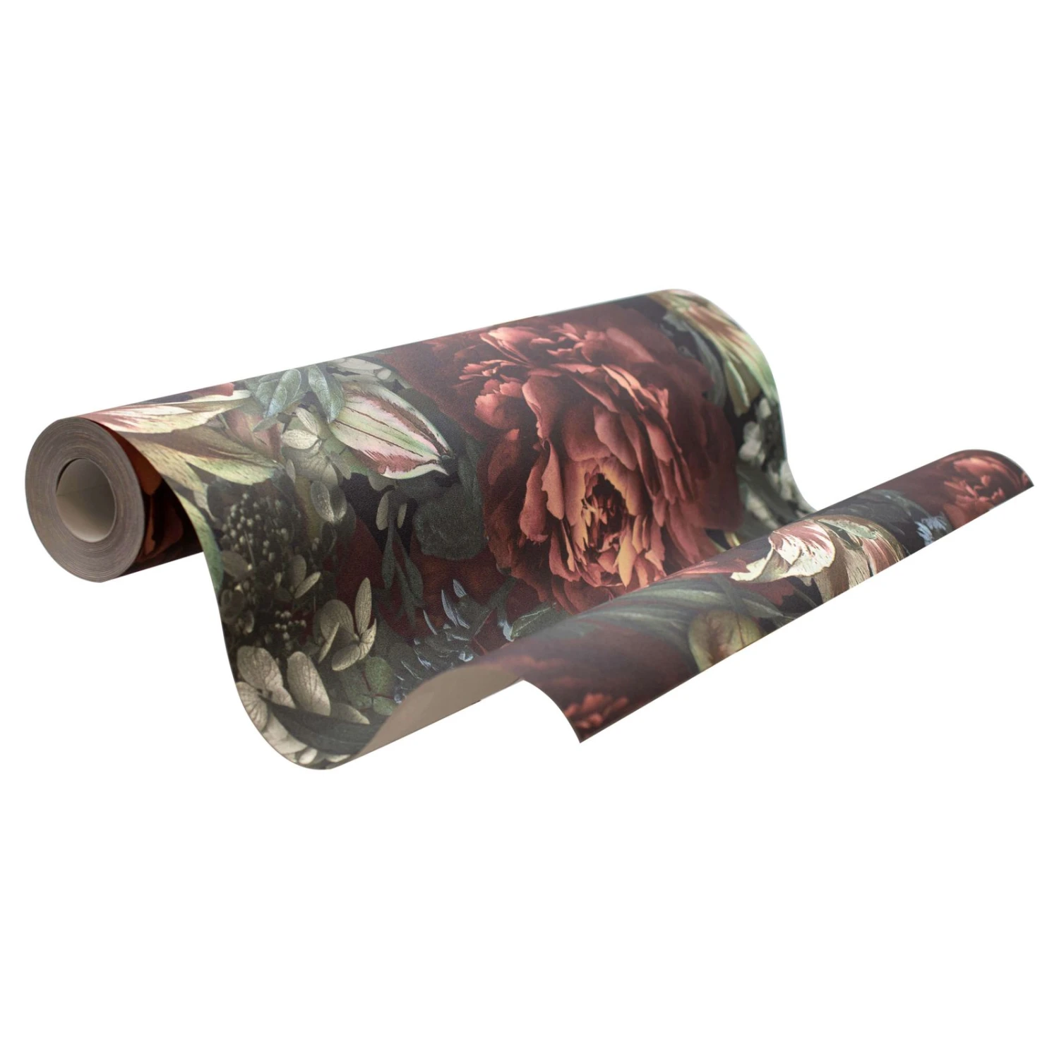 A.S. Creation Tapete Vlies Floral Blumenmuster Anthrazit 10 A.S. Creation Tapete Vlies Floral Blumenmuster Anthrazit – Bild 8