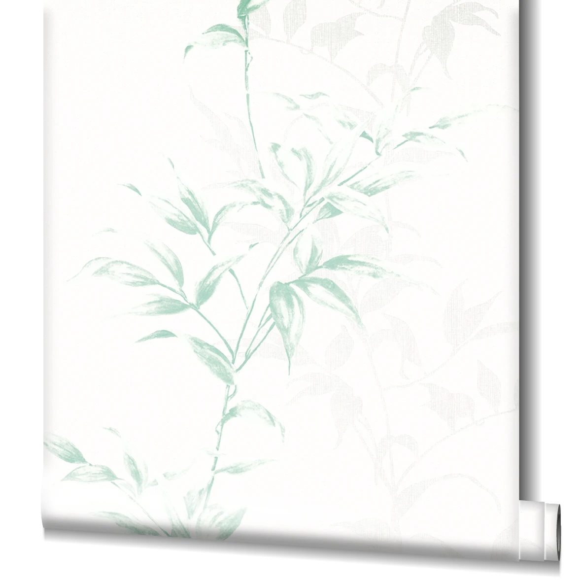 Tapete Vlies Floral Sträucher Weiss Grün Novamur 82222 3 Tapete Vlies Floral Sträucher Weiss Grün Novamur 82222