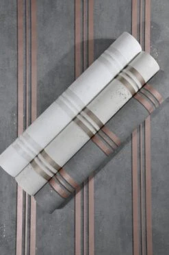 Tapete Vlies Gestreift Metallic Glitzer Greige 32636 -Tapetenqualität Tapete Vlies Gestreift Metallic Glitzer greige 32636 63206232 1