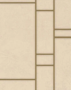 Tapete Vlies Kachel-Optik Grau-beige Gold Marburg 31748