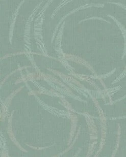 Tapete Vlies Marburg Grafisch Kreise Türkis Gold Glanz 59123