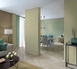 Tapete Vlies Uni Blau 31347 -Tapetenqualität Tapete Vlies Metallic uni blau 31347 191669 1