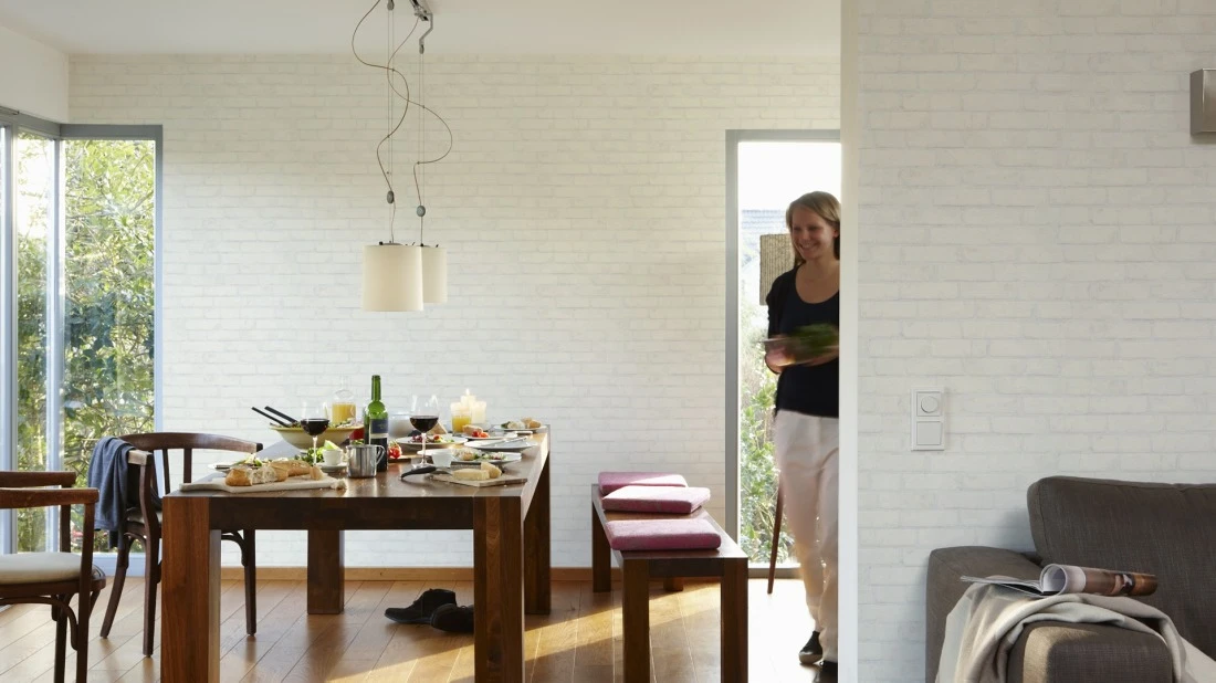 Vlies Tapete Michalsky High Rise Steinoptik Creme 9078-51 4 Vlies Tapete Michalsky High Rise Steinoptik Creme 9078-51 – Bild 2