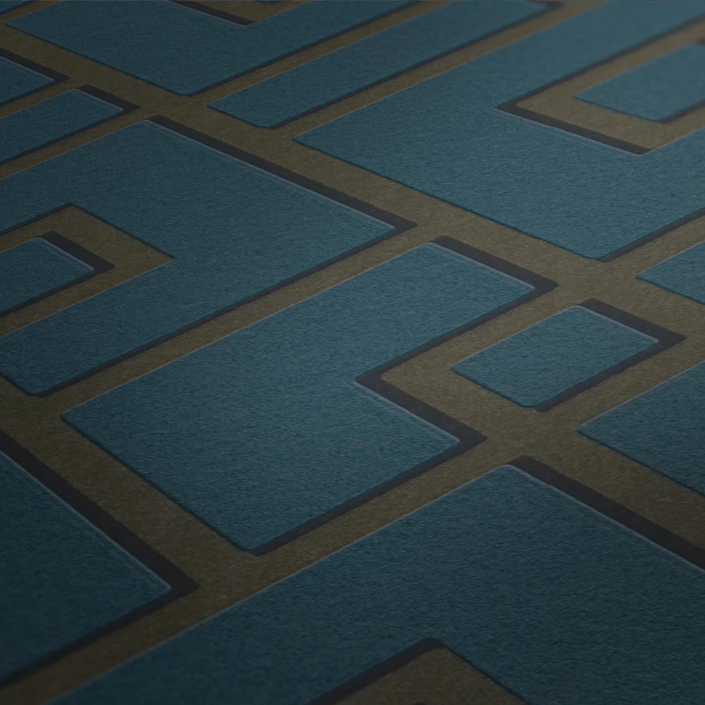 A.S. Creation Tapete Vlies Michalsky Geometrisch Grün Schwarz 37984-3 5 A.S. Creation Tapete Vlies Michalsky Geometrisch Grün Schwarz 37984-3 – Bild 3