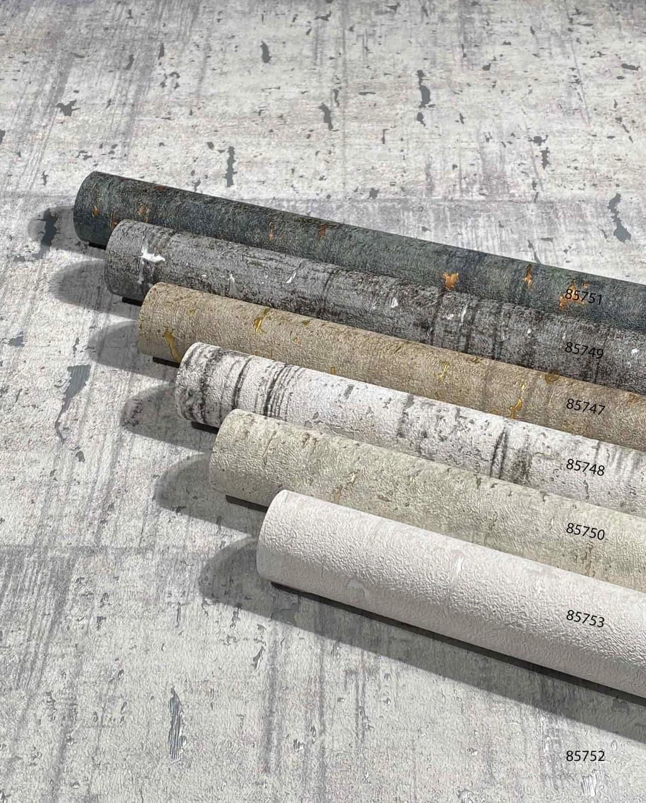 Tapete Vlies Patina Kork Grau Gold Metallic 85750 3 Tapete Vlies Patina Kork Grau Gold Metallic 85750