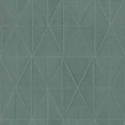 Tapete Vlies Rauten 3D Blaugrün Dunkelgrau Blush 148712