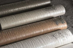 Tapete Vlies Sand-Körnung Streifen Dunkelbraun 32518 -Tapetenqualität Tapete Vlies Sand Koernung Streifen dunkelbraun 32518 63206324