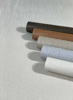 Tapete Vlies Sand-Körnung Streifen Grau Glanz 32515 -Tapetenqualität Tapete Vlies Sand Koernung Streifen grau Glanz 32515 63206321