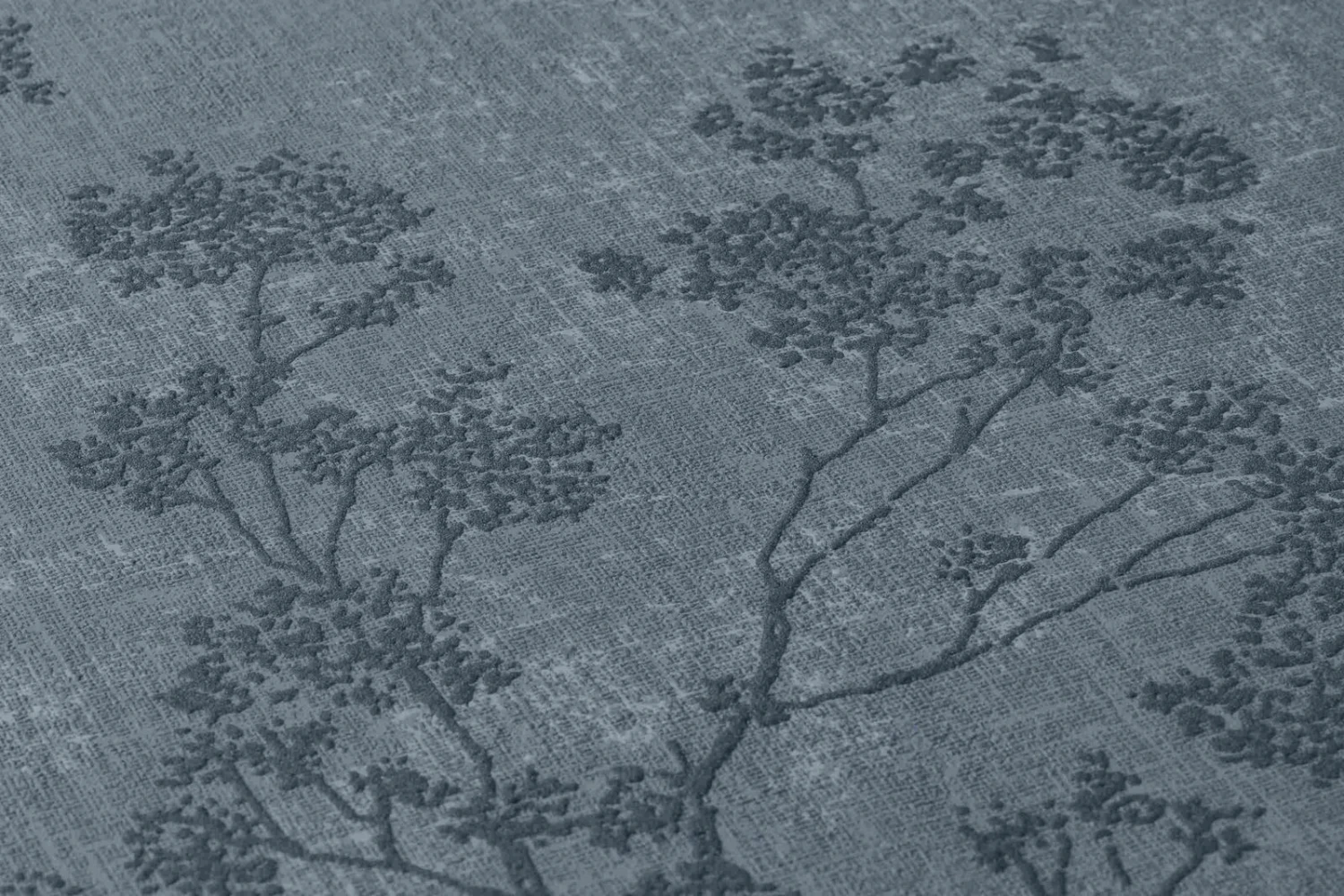 Tapete Vlies Zweige Mit Blüten Blau Creme 37397-4 5 Tapete Vlies Zweige Mit Blüten Blau Creme 37397-4 – Bild 3