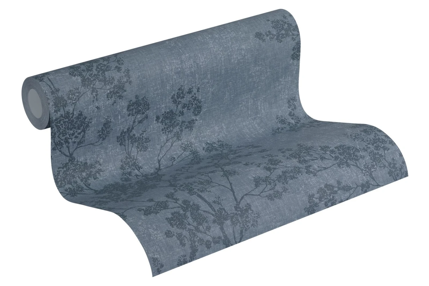 Tapete Vlies Zweige Mit Blüten Blau Creme 37397-4 3 Tapete Vlies Zweige Mit Blüten Blau Creme 37397-4