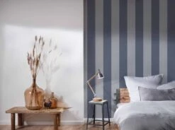 A.S. Creation Tapete Vlies Dunkelgrau Streifen 37554-5 | 375545 -Tapetenqualität Tapete Vlies dunkelgrau Streifen 37554 5 375545 63204470 1