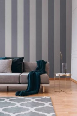 A.S. Creation Tapete Vlies Dunkelgrau Streifen 37554-5 | 375545 -Tapetenqualität Tapete Vlies dunkelgrau Streifen 37554 5 375545 63204470 3