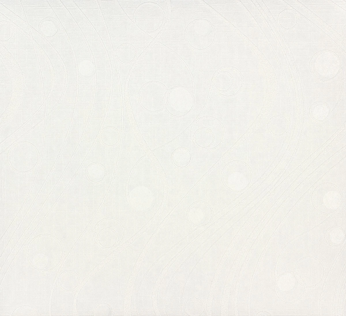 Vliestapete Wellen Kreise Weiß Patent Decor 3D 9456 3 Vliestapete Wellen Kreise Weiß Patent Decor 3D 9456