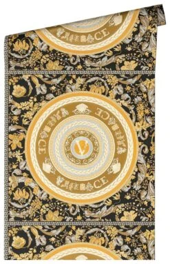 Versace Vliestapete 38705-5 Floral Medusa Schwarz Gold 13 Versace Vliestapete 38705-5 Floral Medusa Schwarz Gold -Tapetenqualität Versace Vliestapete 38705 5 Floral Medusa Schwarz Gold 63213752 2