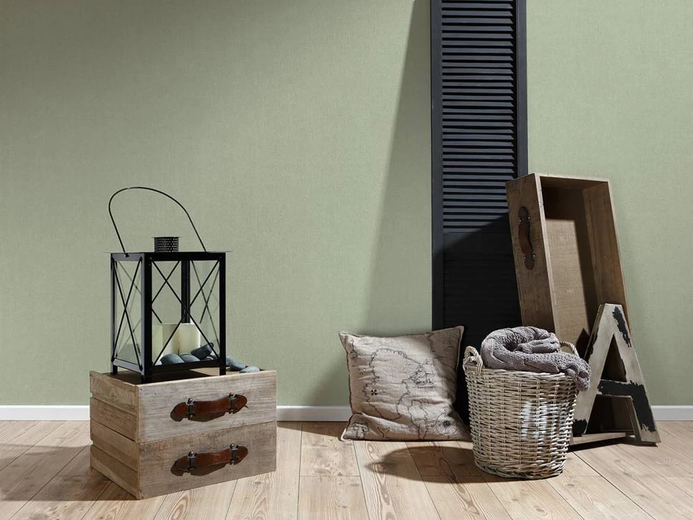 Vlies Tapete Meliert Grün Hygge Livingwalls 36378-7 3 Vlies Tapete Meliert Grün Hygge Livingwalls 36378-7