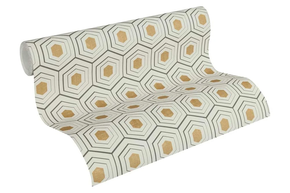 A.S. Creation Vlies Tapete Waben Optik Beige AS Creation 35899-1 4 A.S. Creation Vlies Tapete Waben Optik Beige AS Creation 35899-1 – Bild 2