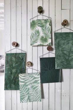 Tapetenqualität -Tapetenqualität Vliestapete Aquarell Blaetter dunkelgruen 139004 193251 1