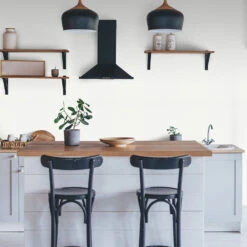 Vliestapete Elle Strukturiert Uni Weiß 10335-01