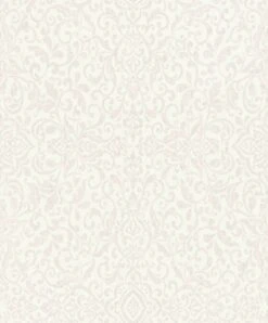 Vliestapete Ornament Orient Grau Silber Metallic 296029