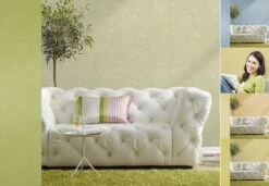 Vliestapete Wellen Kreise Weiß Patent Decor 3D 9456 7 Vliestapete Wellen Kreise Weiß Patent Decor 3D 9456 -Tapetenqualität Vliestapete ueberstreichbar Wellen Kreise weiss 1