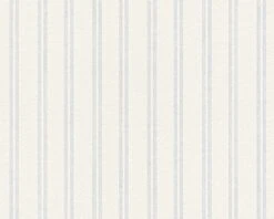 A.S. Creation Tapete Vlies Streifen Weiß Meistervlies 2435-15